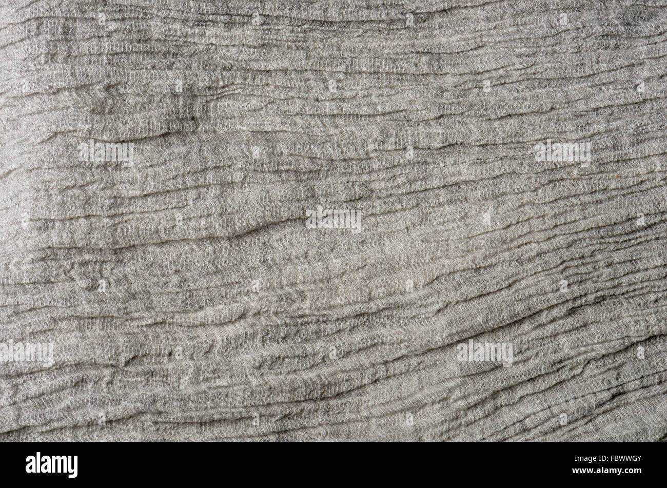 Lino grigio vicino sfondo texture Foto Stock