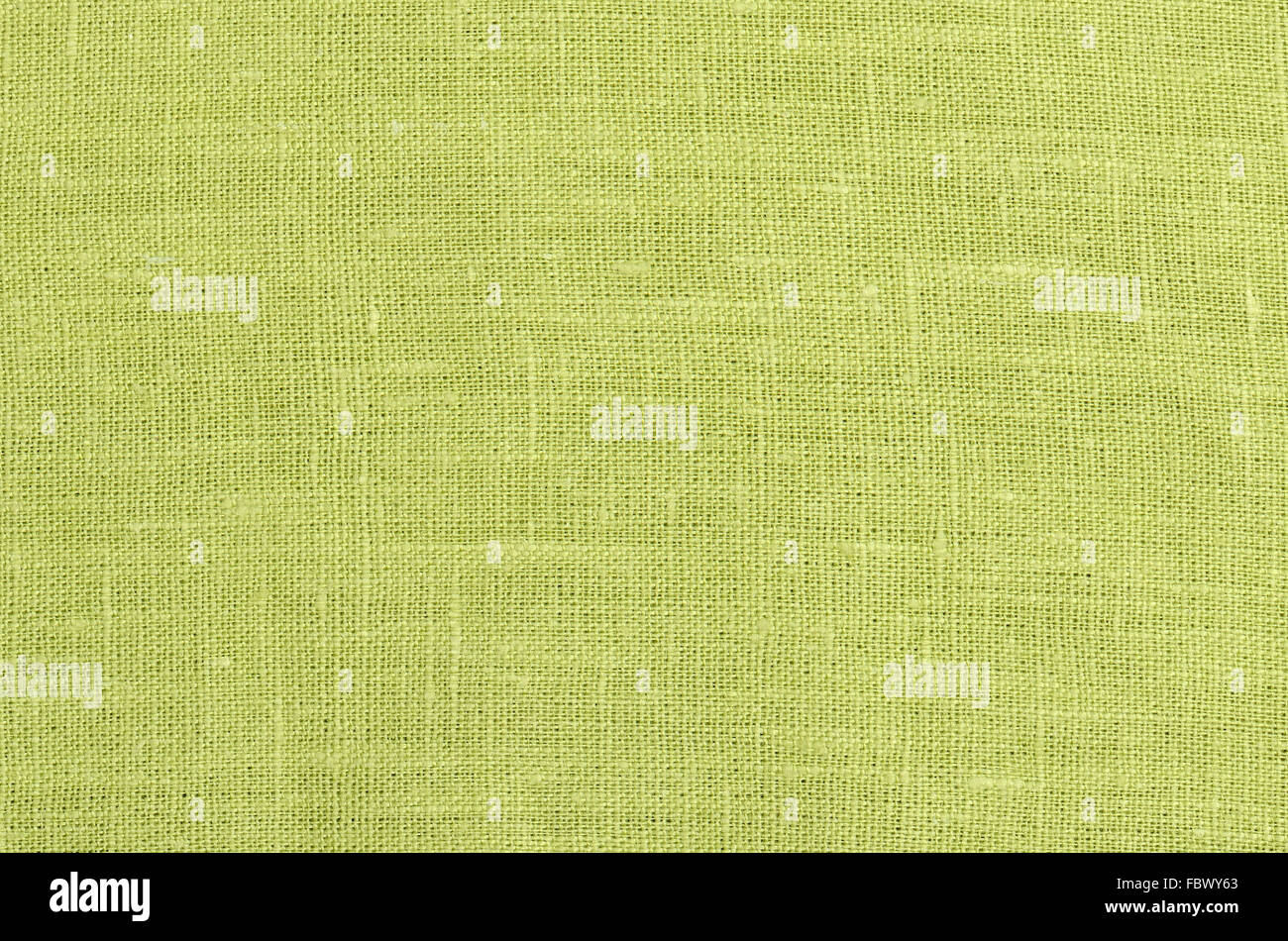 Close-up di lino verde sullo sfondo di texture Foto Stock