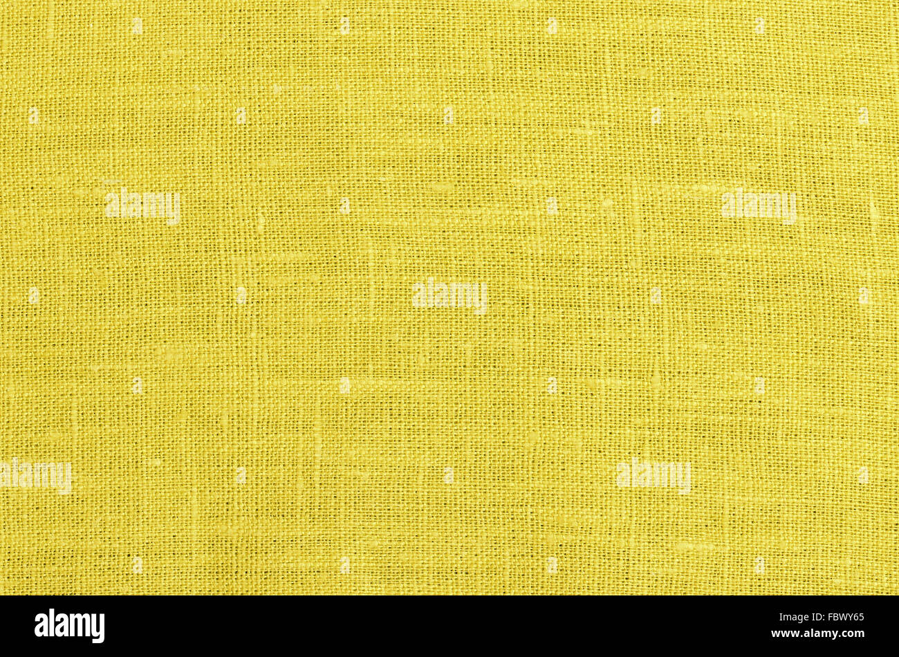 Close up biancheria giallo sfondo texture Foto Stock