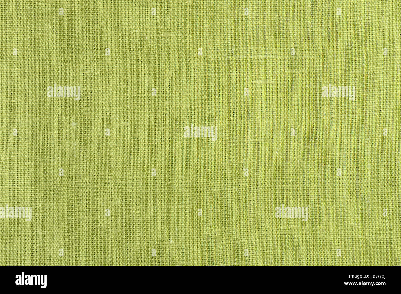 Close-up di lino verde sullo sfondo di texture Foto Stock