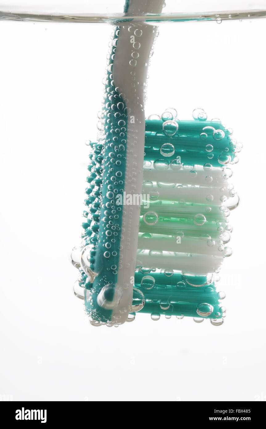 spazzolino da denti Foto Stock