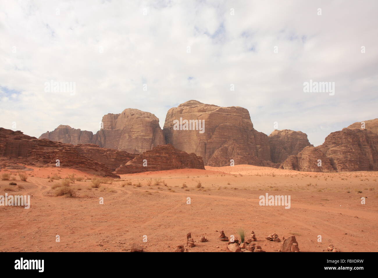 Wadi Rum, Giordania Foto Stock