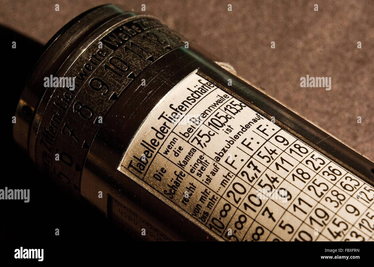 Storico camera obscura Foto Stock