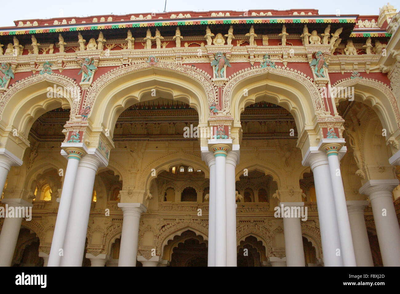 Thirumalai Nayak Palace Foto Stock