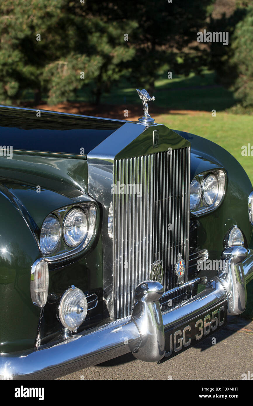 Close up Rolls Royce Phantom 5 PV22 James Young 1965 Foto Stock