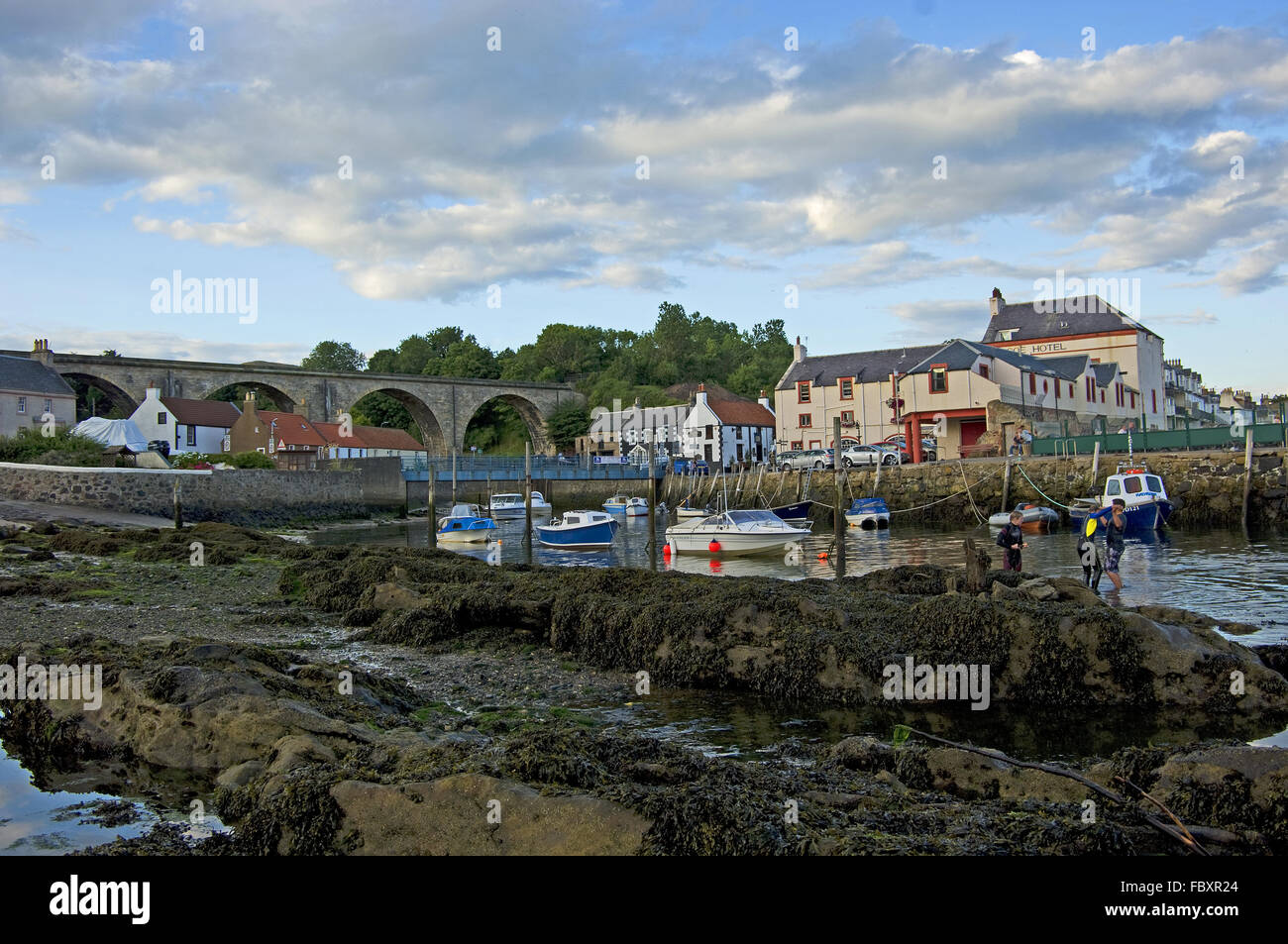 Lower Largo Foto Stock