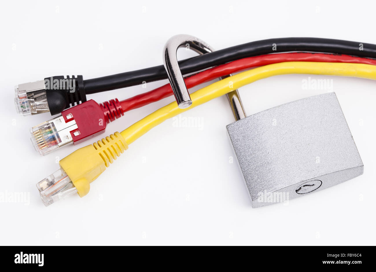 La sicurezza di rete Foto Stock