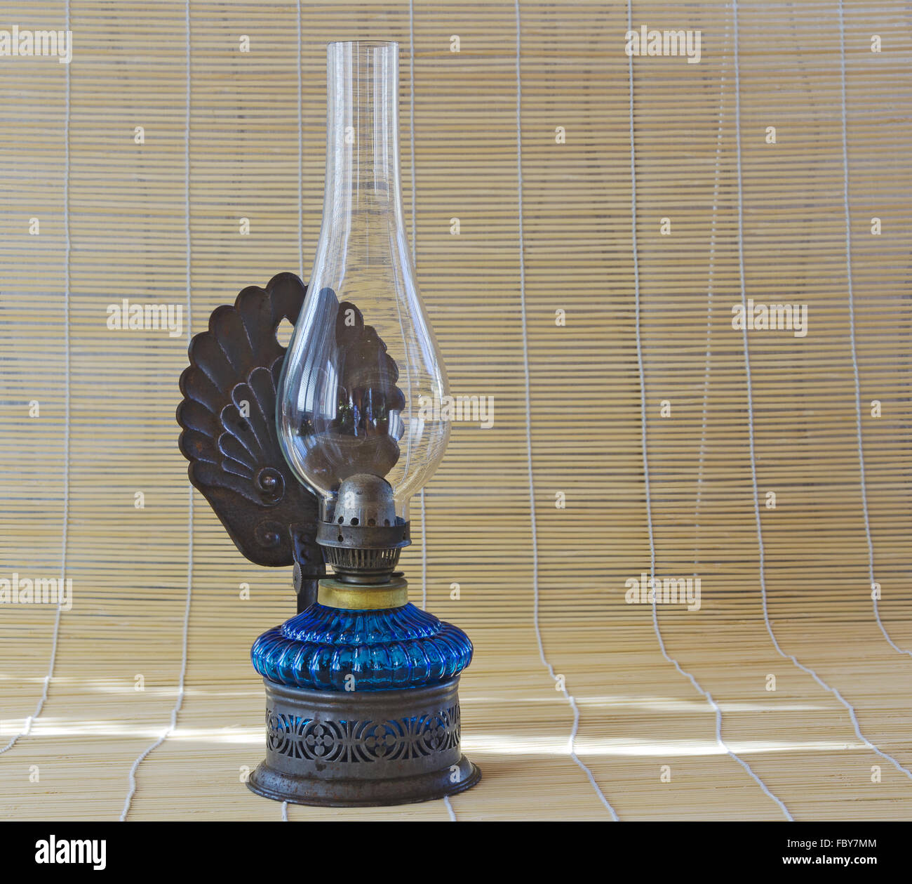 Vecchia lampada di paraffina Foto Stock