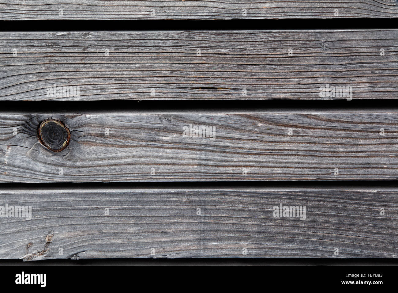 Imbianchiti superficie di legno Foto Stock