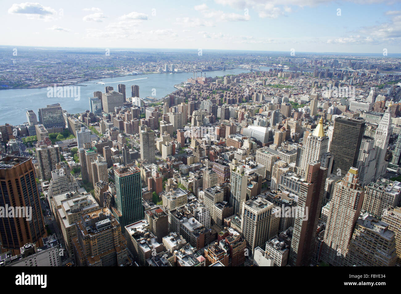 New York skyline della città Foto Stock