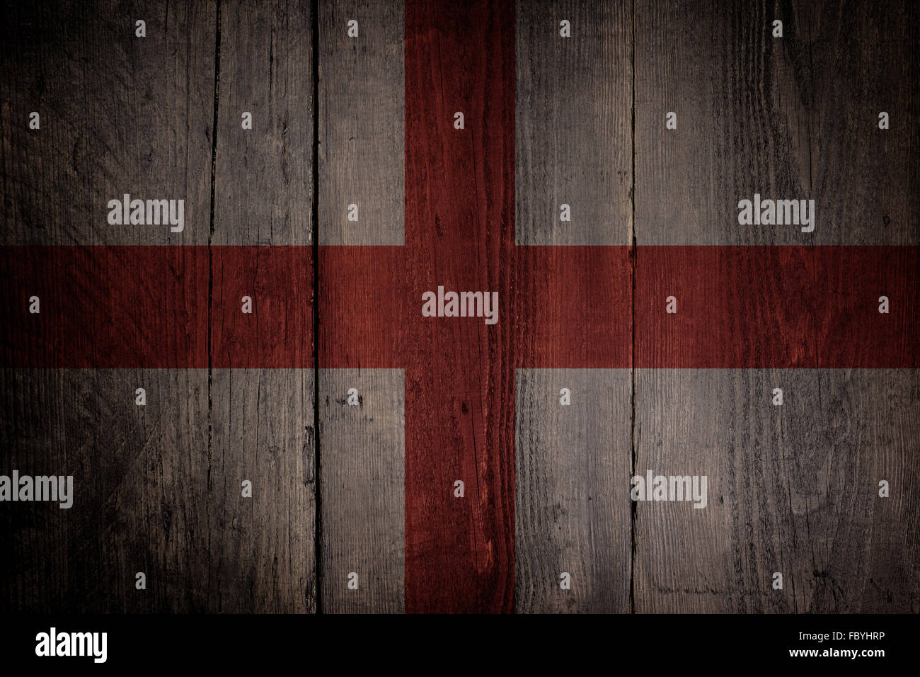 Bandiera inglese. Foto Stock