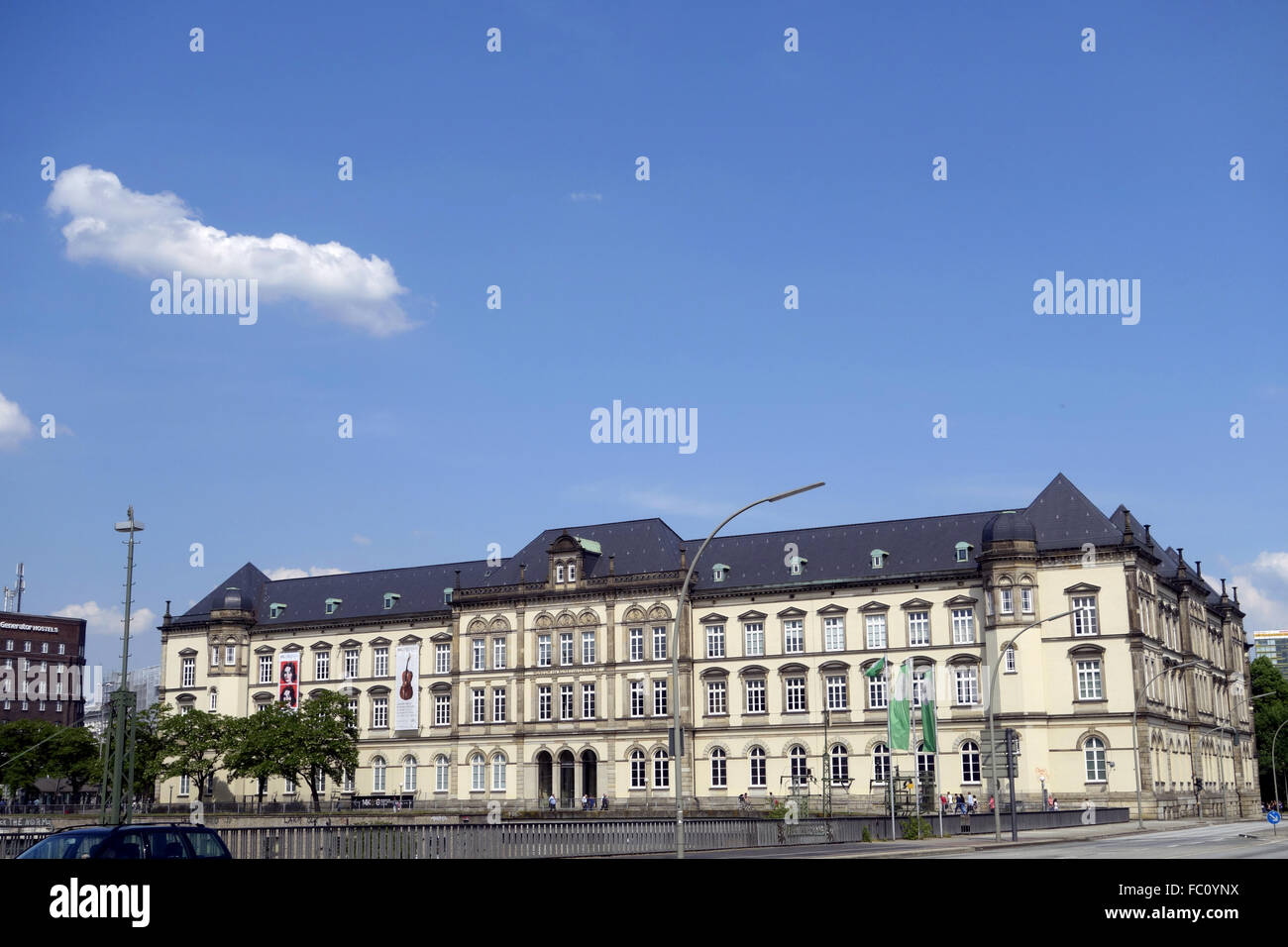 Il museo di arti applicate di Amburgo Foto Stock