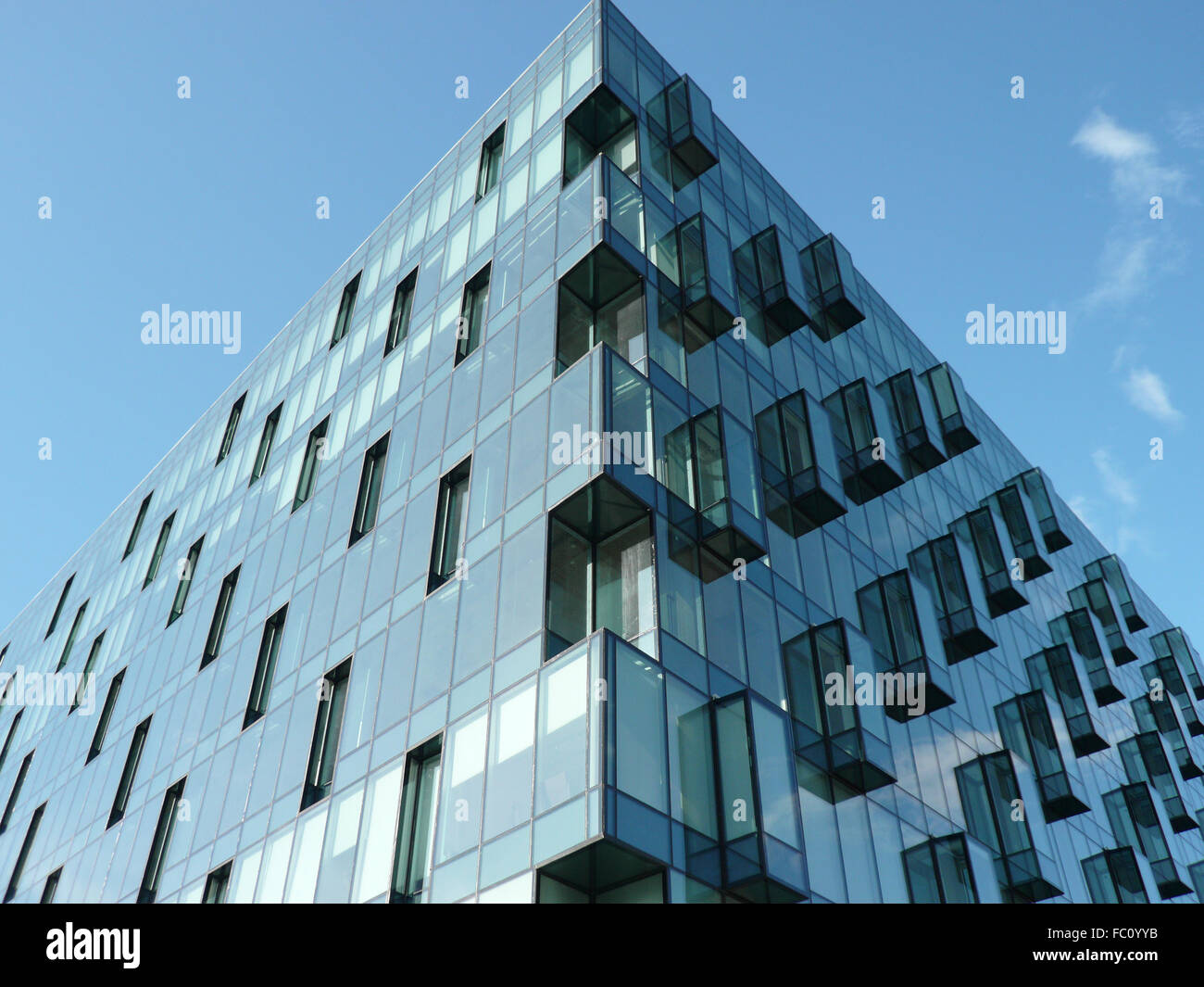 Edificio di stile moderno Foto Stock