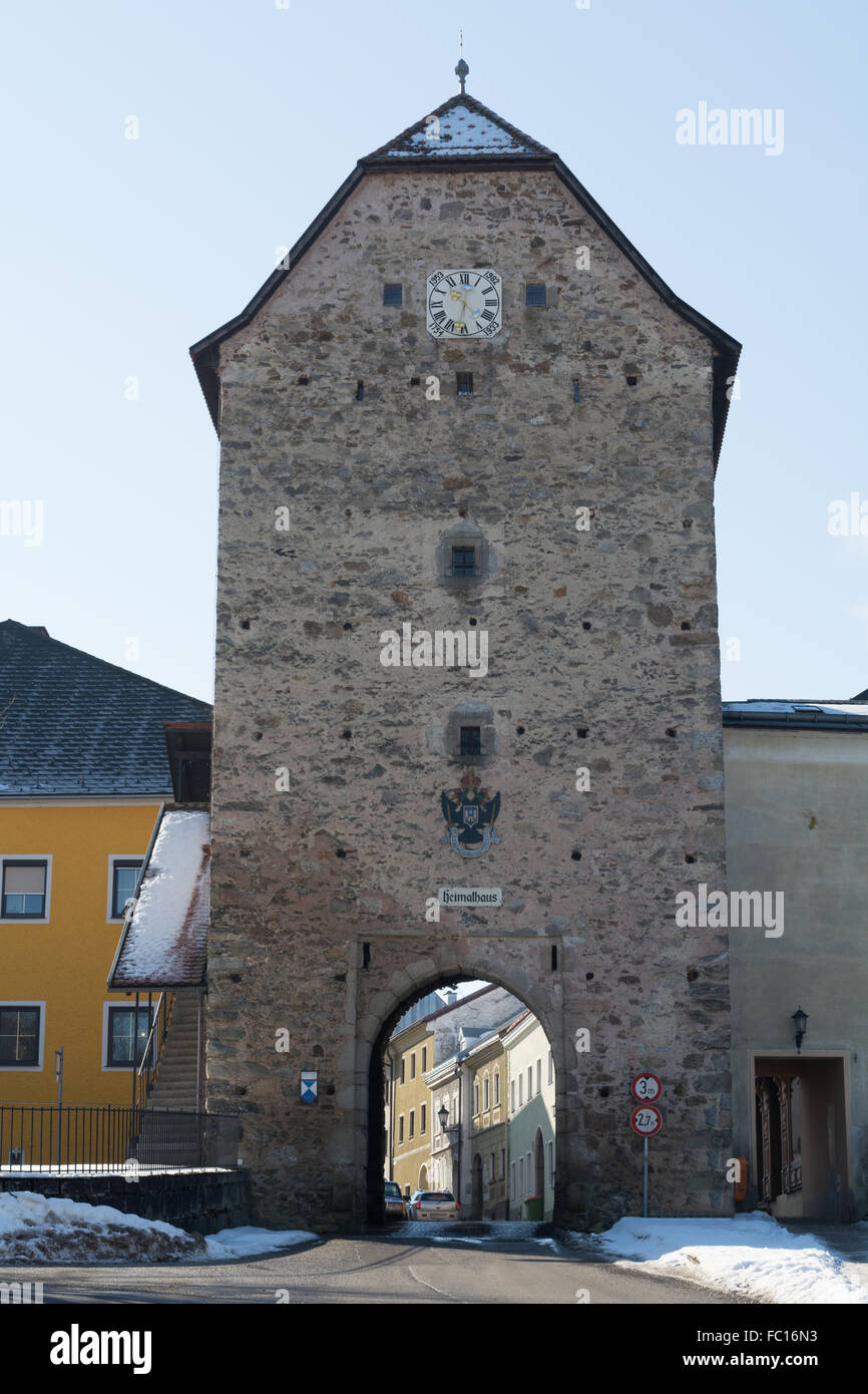 Casa del patrimonio Haslach Foto Stock