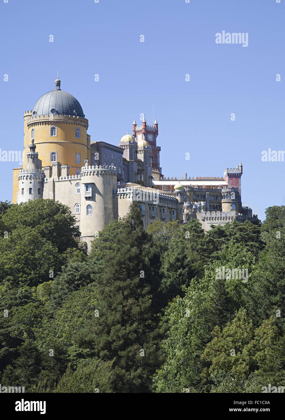 Pena nel Palazzo di Sintra Foto Stock