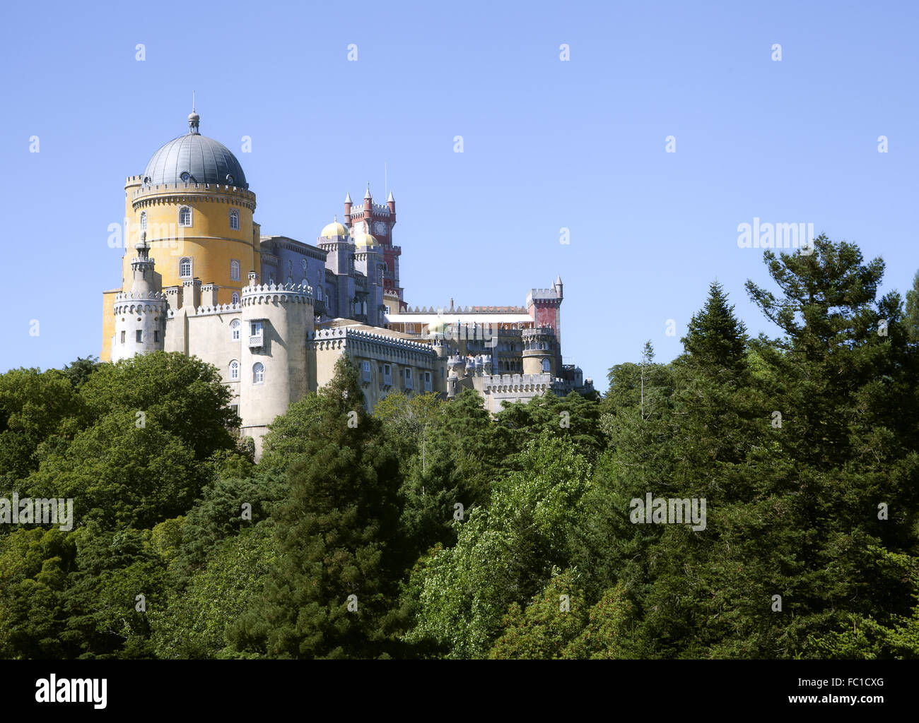 Pena nel Palazzo di Sintra Foto Stock