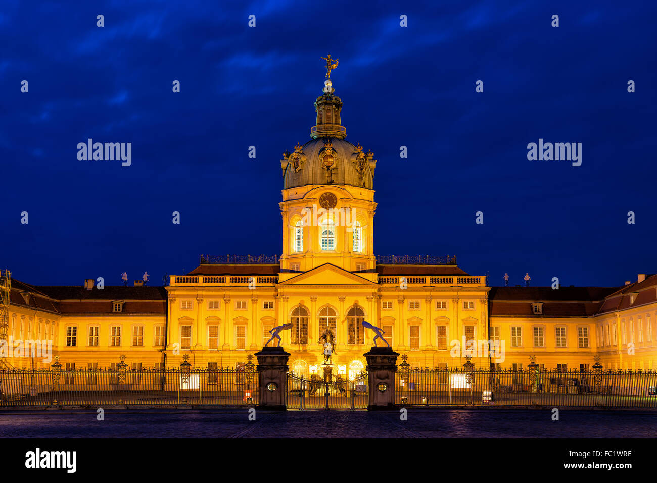 Palazzo di Charlottenburg Foto Stock