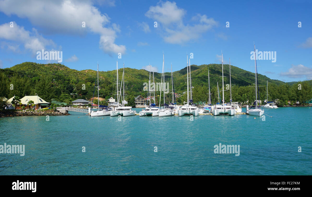 Porto tropicale Foto Stock