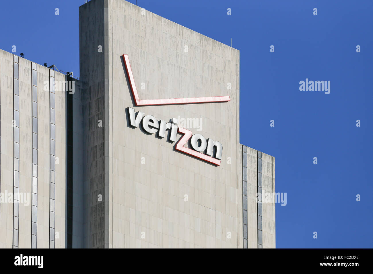 Azienda di Verizon Foto Stock