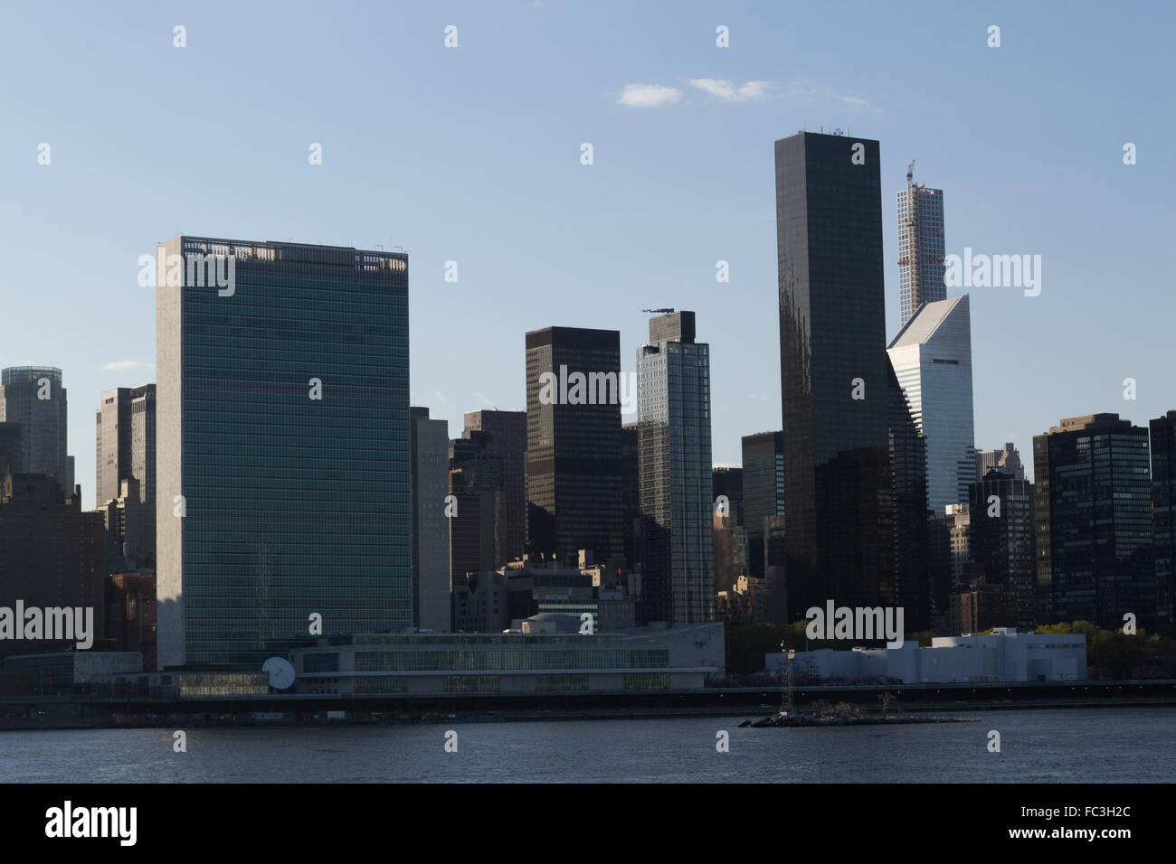 Nazioni Unite dal fiume Foto Stock