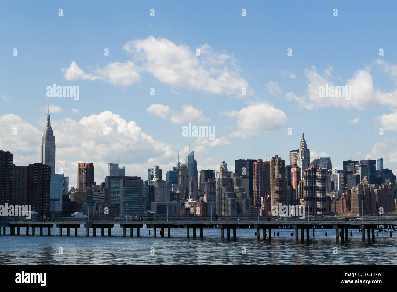 Midtown dal punto verde Foto Stock