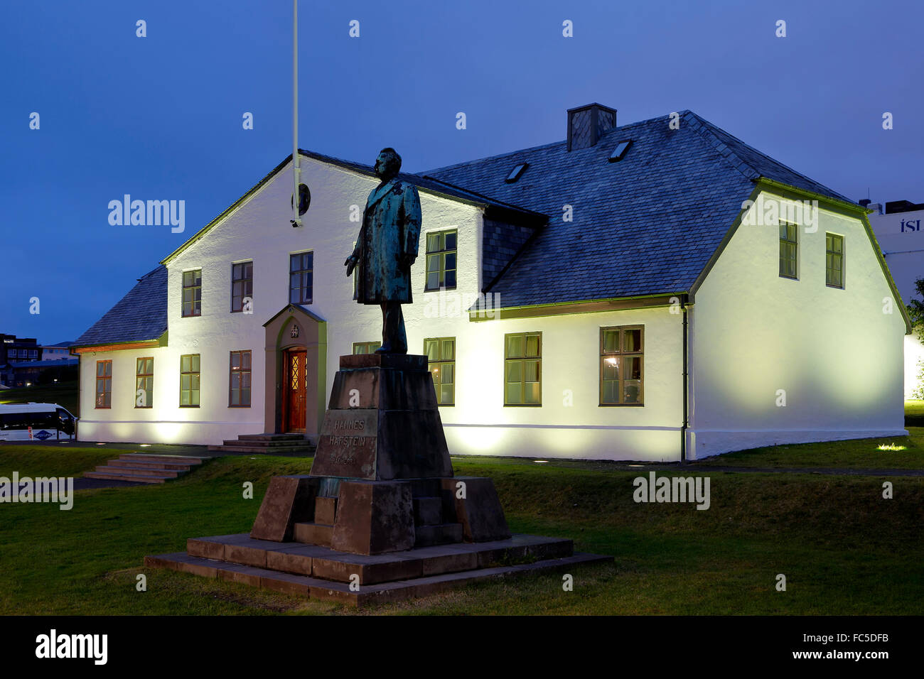 La sede del governo, Reykjavik, Islanda Foto Stock