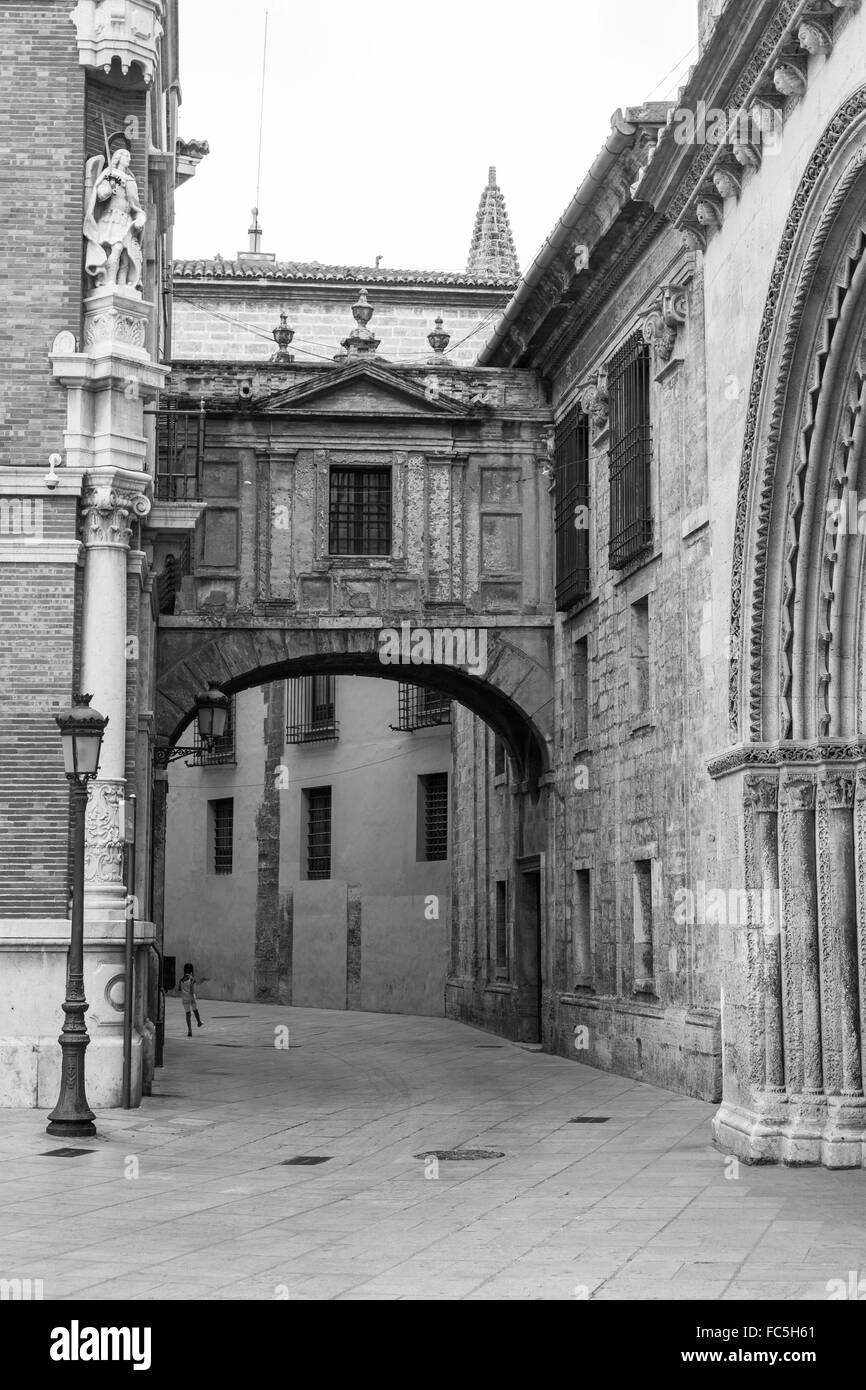 Cattedrale di Valencia Foto Stock