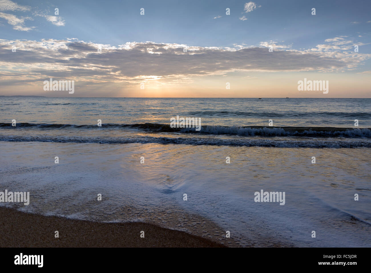 Sri Lanka, della Provincia Meridionale, Tangalle Beach Foto Stock
