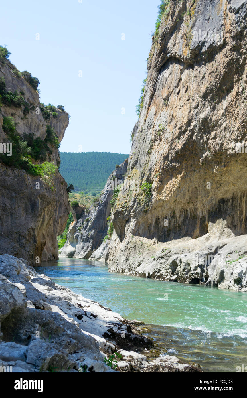 Gola di Lumbier Foto Stock
