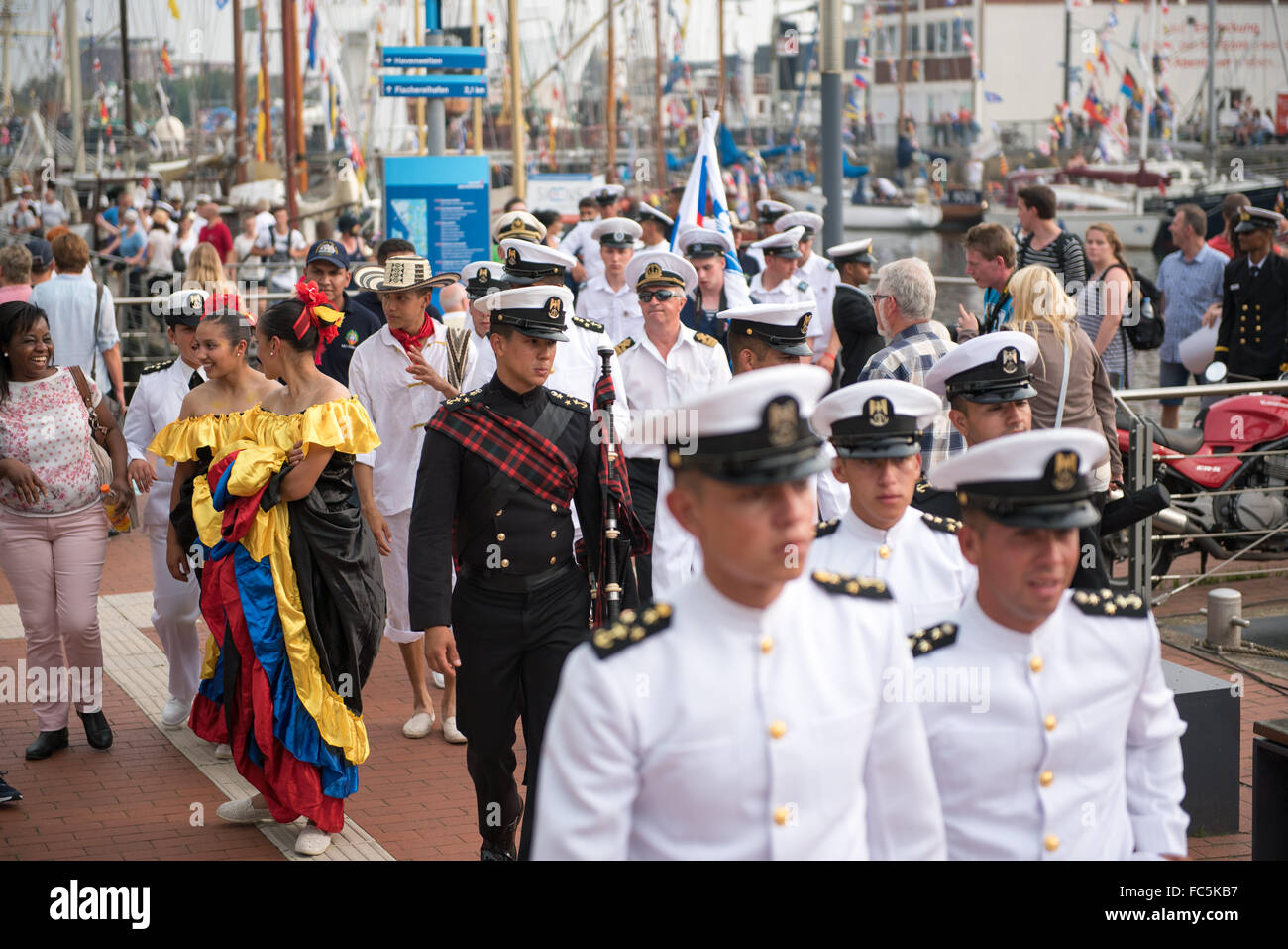 Sail Bremerhaven 2015. Foto Stock