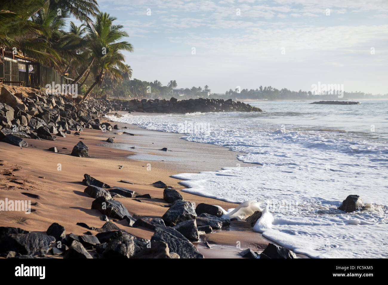 Sri Lanka, della Provincia Meridionale, Tangalle Beach Foto Stock