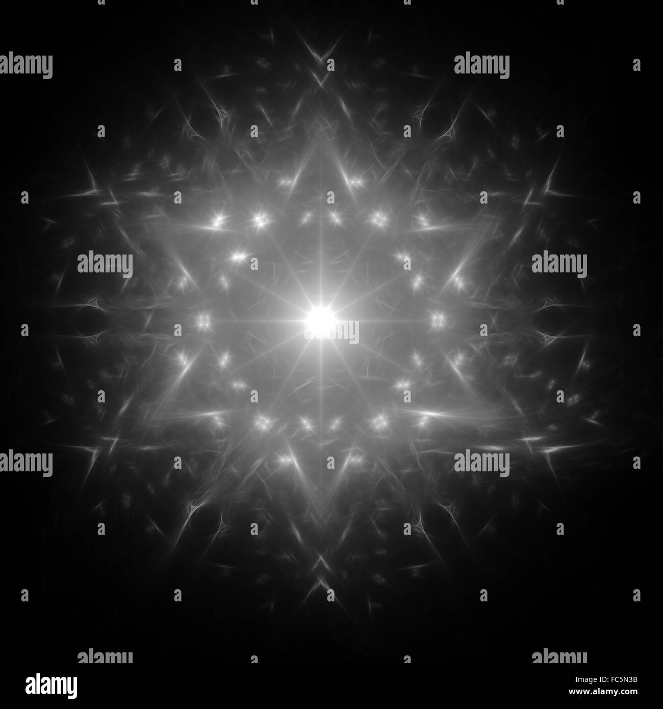 cristallo di ghiaccio Foto Stock