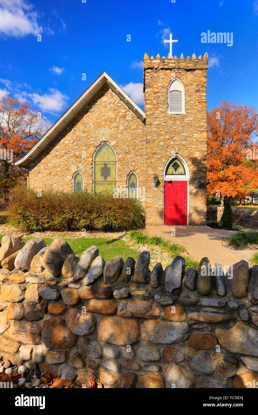 Santo Stefano e il Buon Pastore, Shenandoah Valley, Elkton, Virginia, Stati Uniti d'America Foto Stock