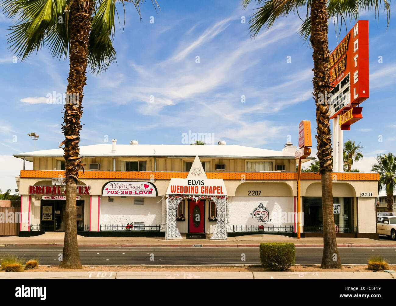 Las Vegas Wedding Foto Stock