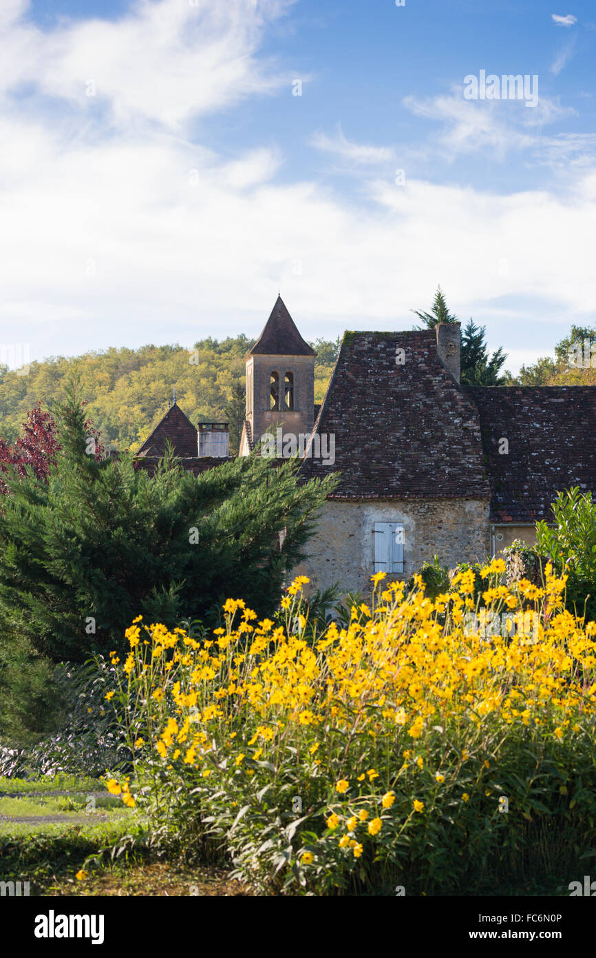 La Meynardie village, Dordogne, Francia Foto Stock