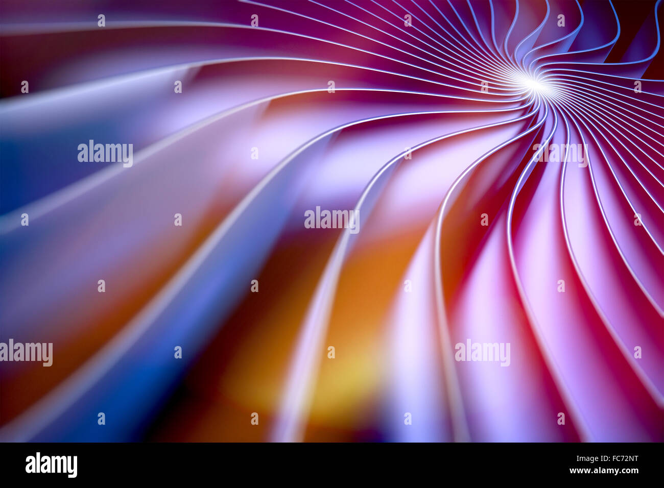 Turbinio astratto Foto Stock