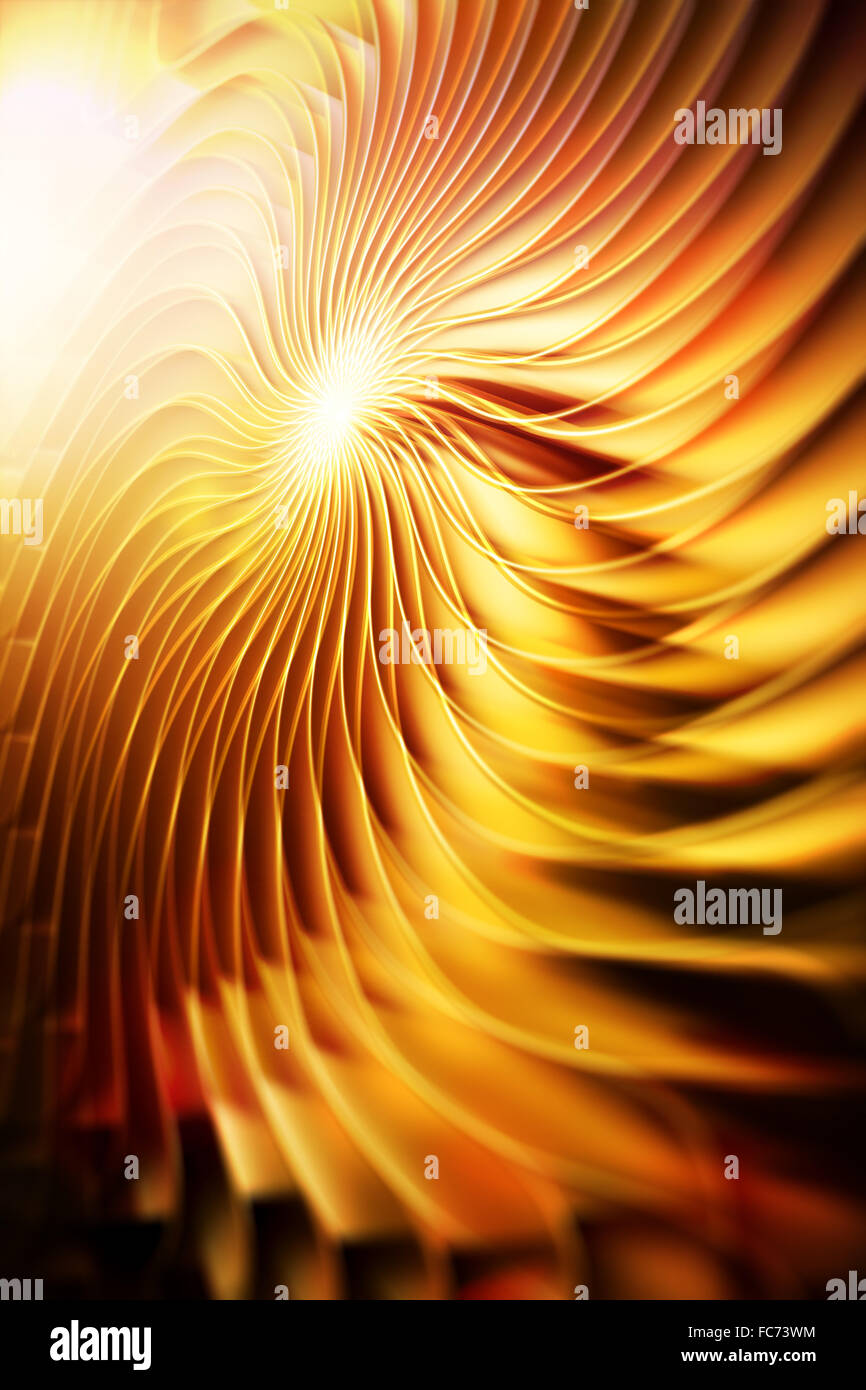 Turbinio astratto Foto Stock