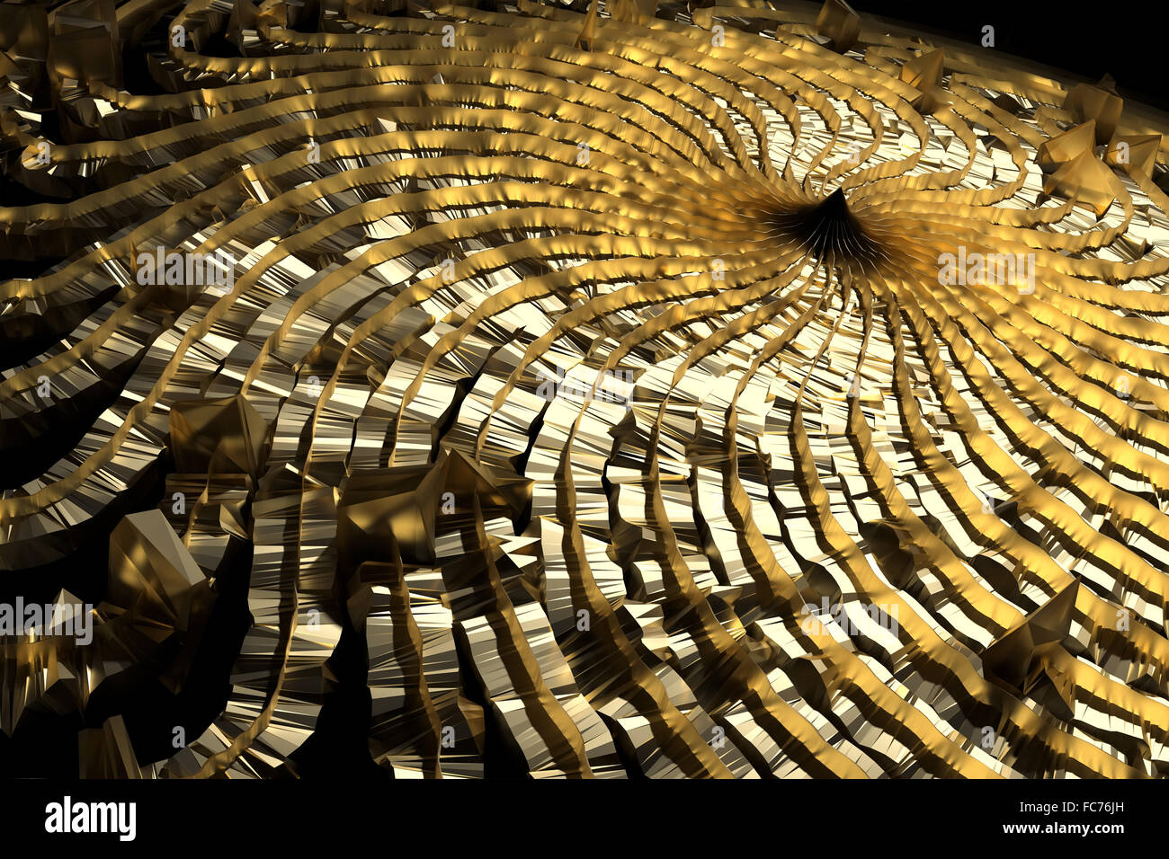 Turbinio astratto Foto Stock