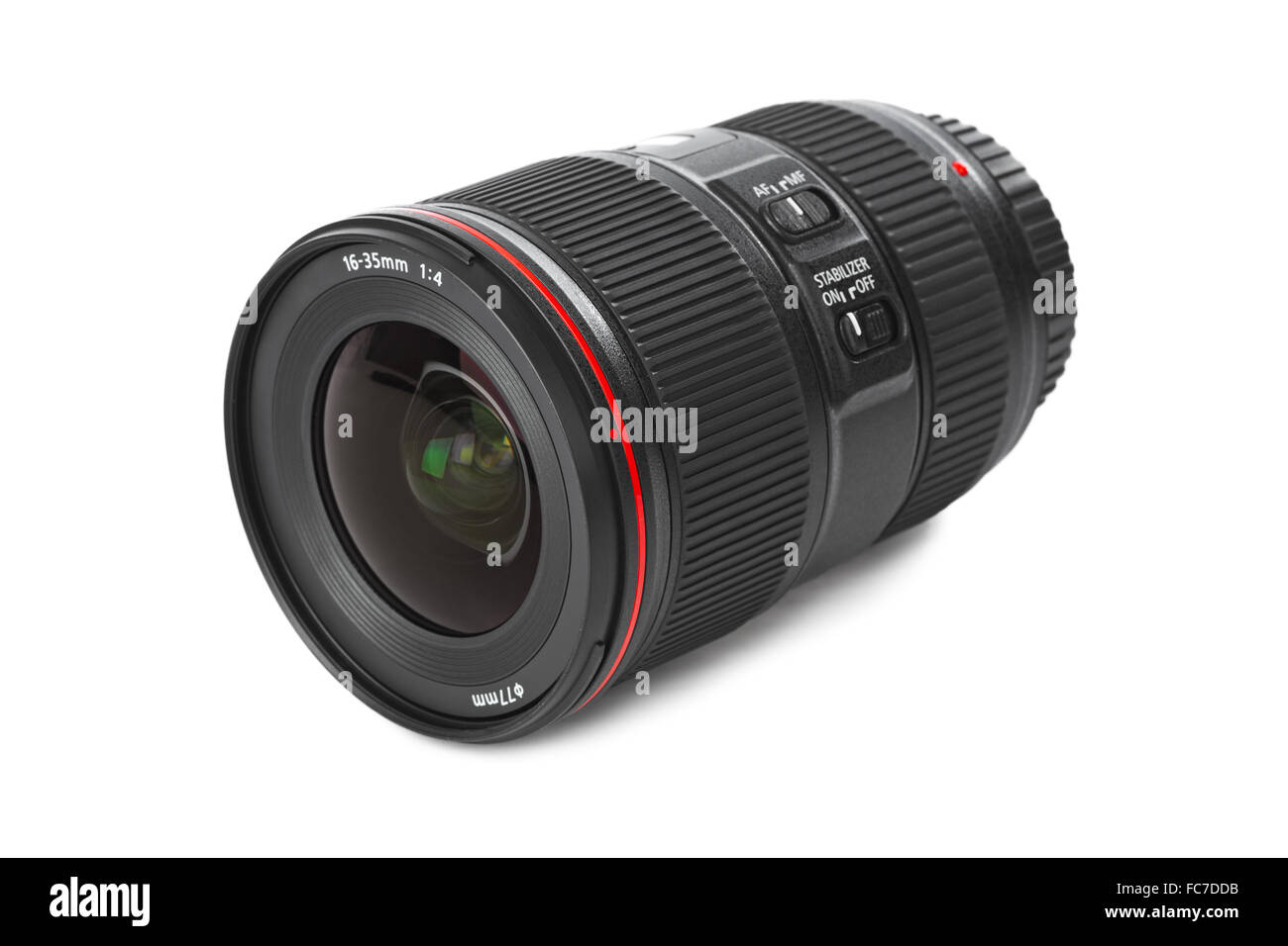 Obiettivo della fotocamera Foto Stock