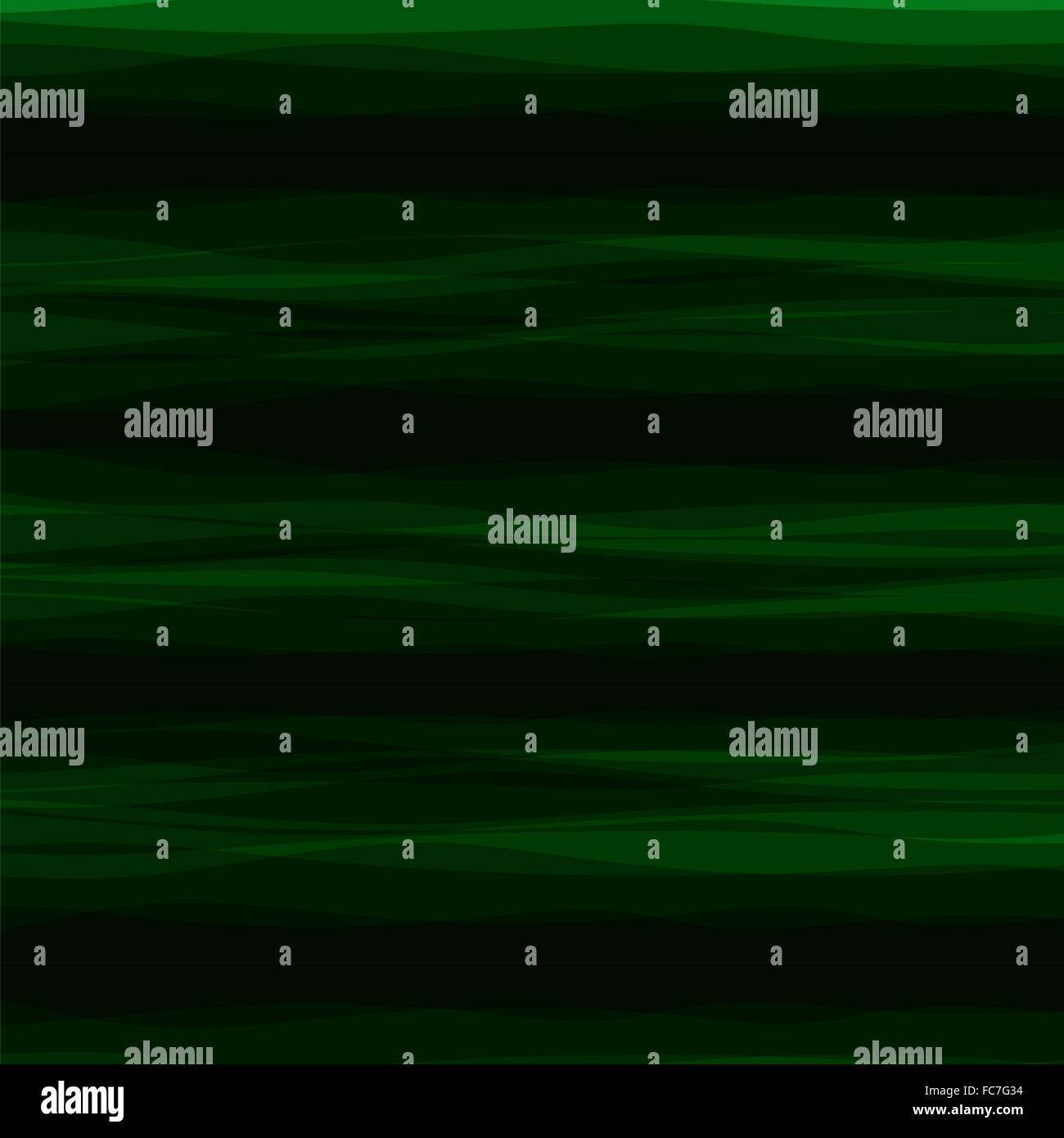 Abstract verde orizzontale sfondo d'onda Foto Stock