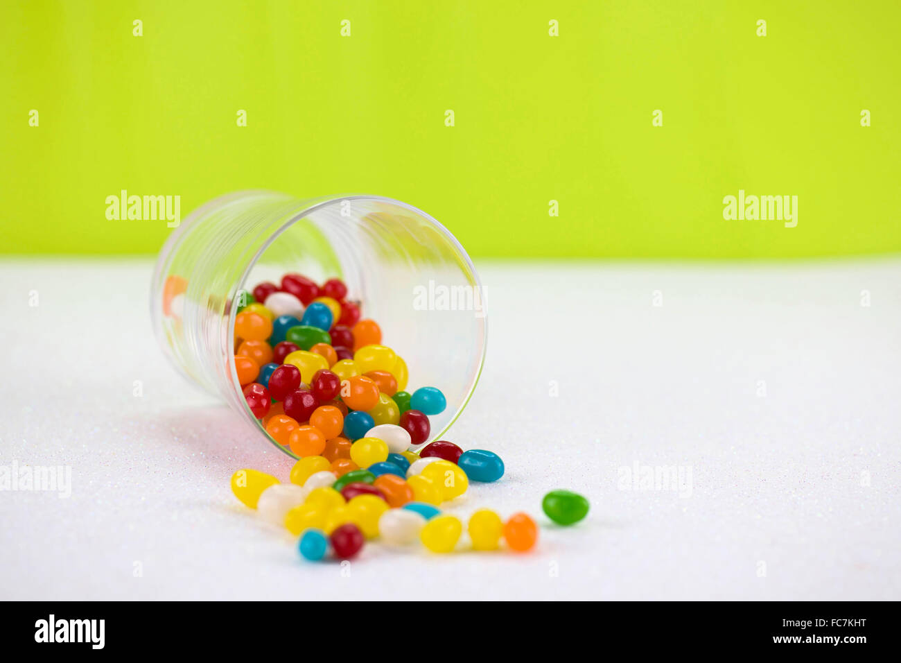 Un assortimento di Jelly Beans Foto Stock