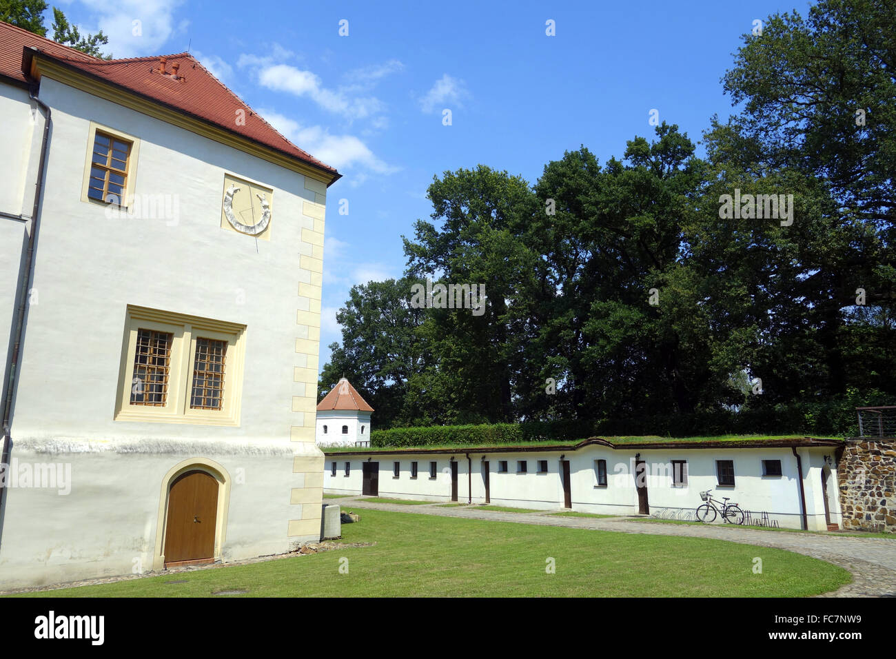 Castello Senftenberg, Germania Foto Stock