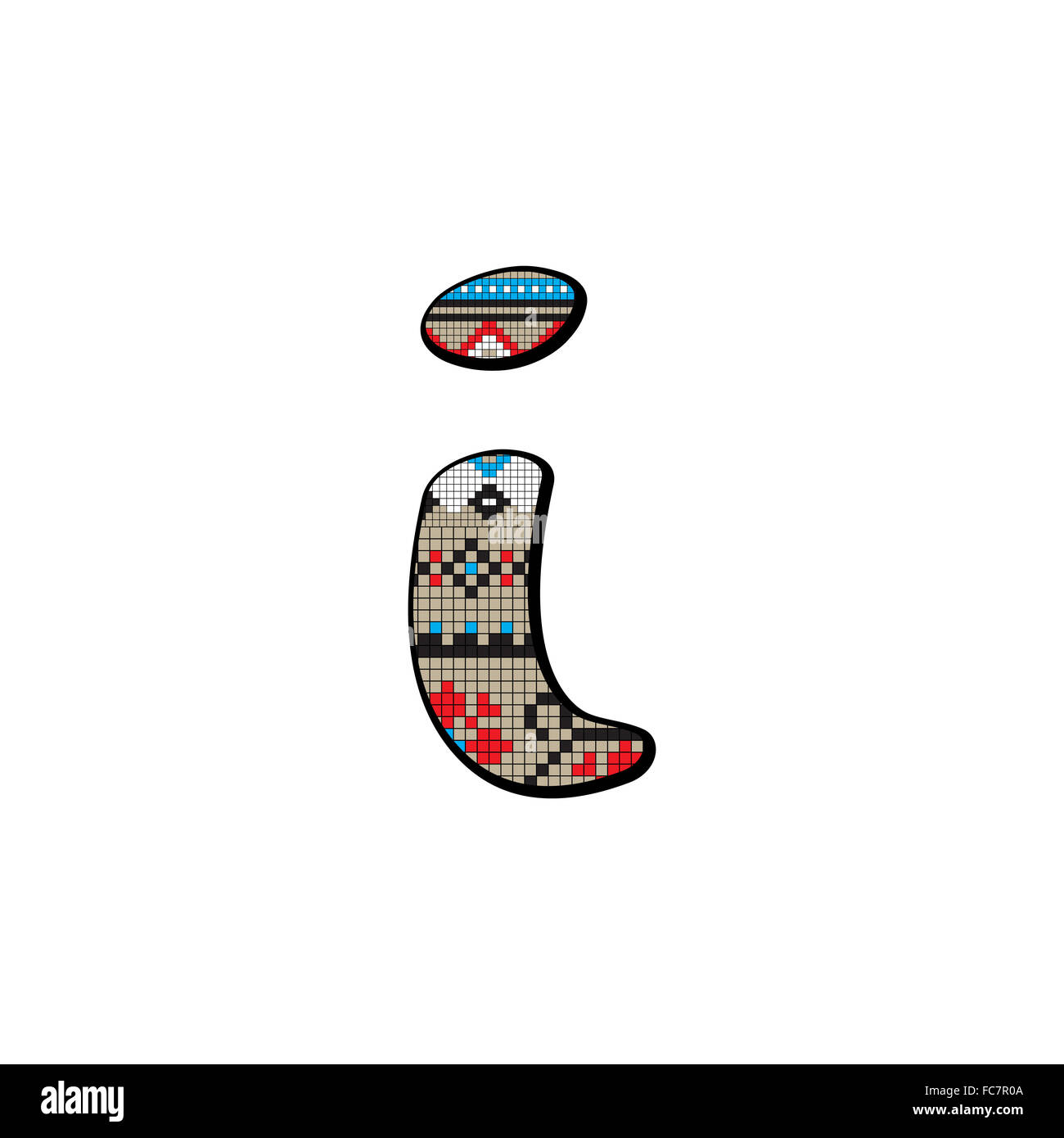 lettera piccola Foto Stock