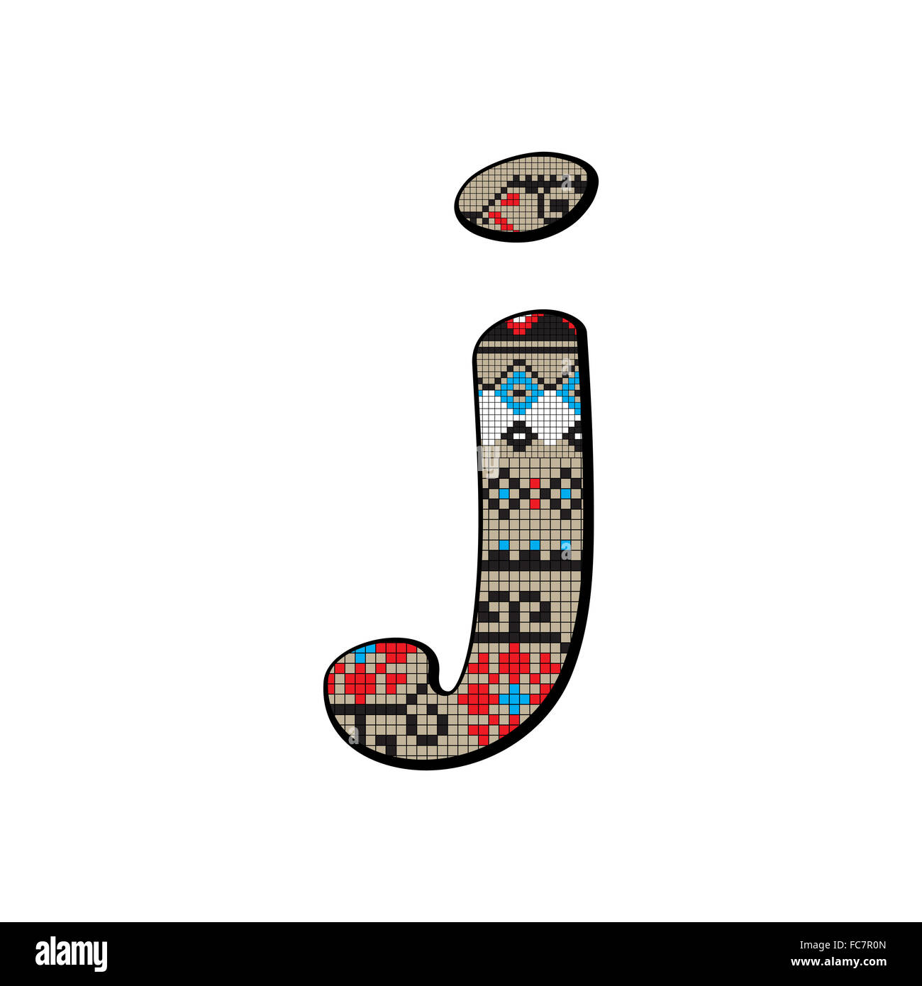 lettera j piccolo Foto Stock