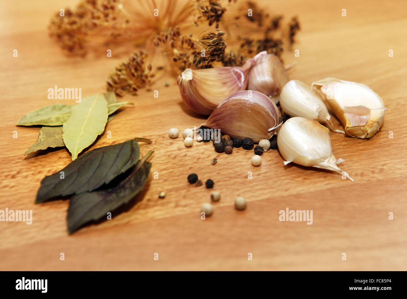 Ingredienti per il decapaggio Foto Stock