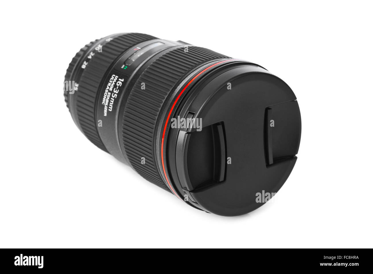 Obiettivo della fotocamera Foto Stock