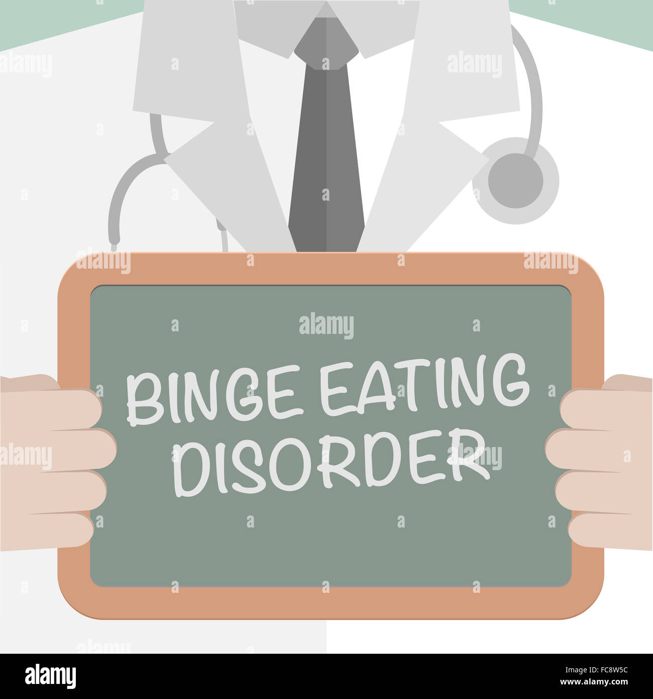 Binge Eating disordine Foto Stock