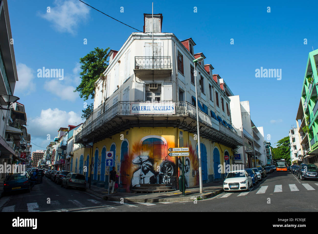 Pointe-à-Pitre, Guadalupa, dipartimento francese d' oltremare, West Indies, dei Caraibi e America centrale Foto Stock
