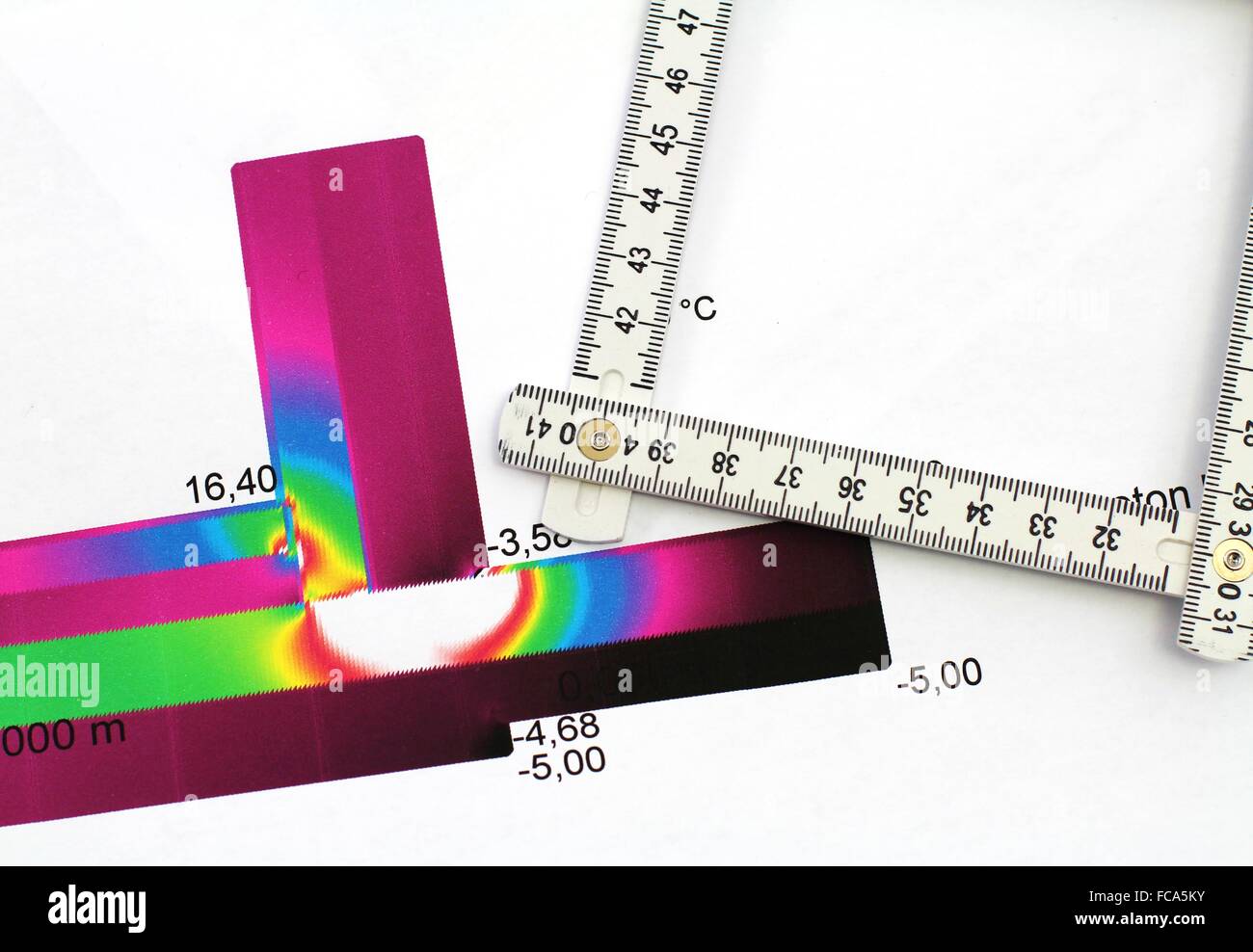 Ponte termico Foto Stock