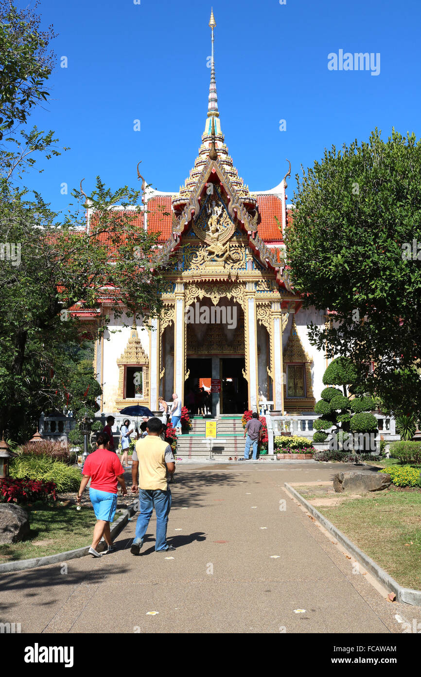 Thailandia Phuket Wat Chalong Adrian Baker Foto Stock